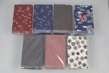 Transportücher für Bekleidung, Furoshiki